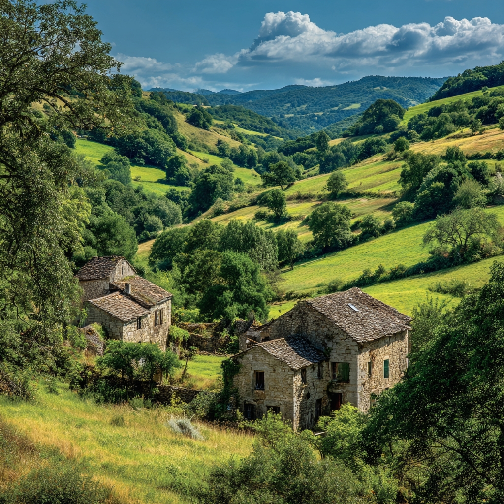 Artisan posant de l'isolant dans des combles en Occitanie